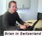 Brian, French student