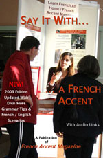 French learning book with audio