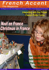 French Accent bilingual audio magazine